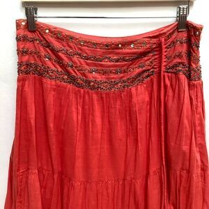 LOTTA STENNSON HAND BEADED SKIRT 32” WAIST